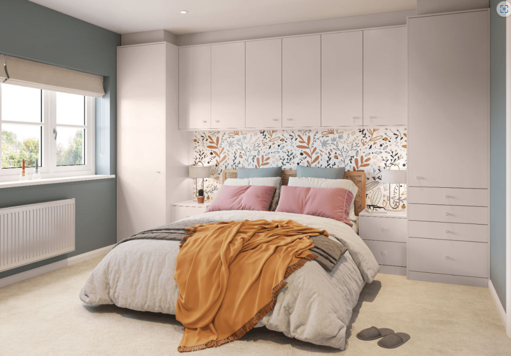 relaxing bedroom showrooms
